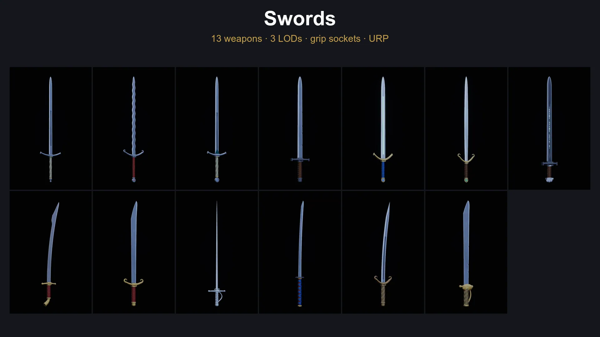 RPG Weapons: Swords