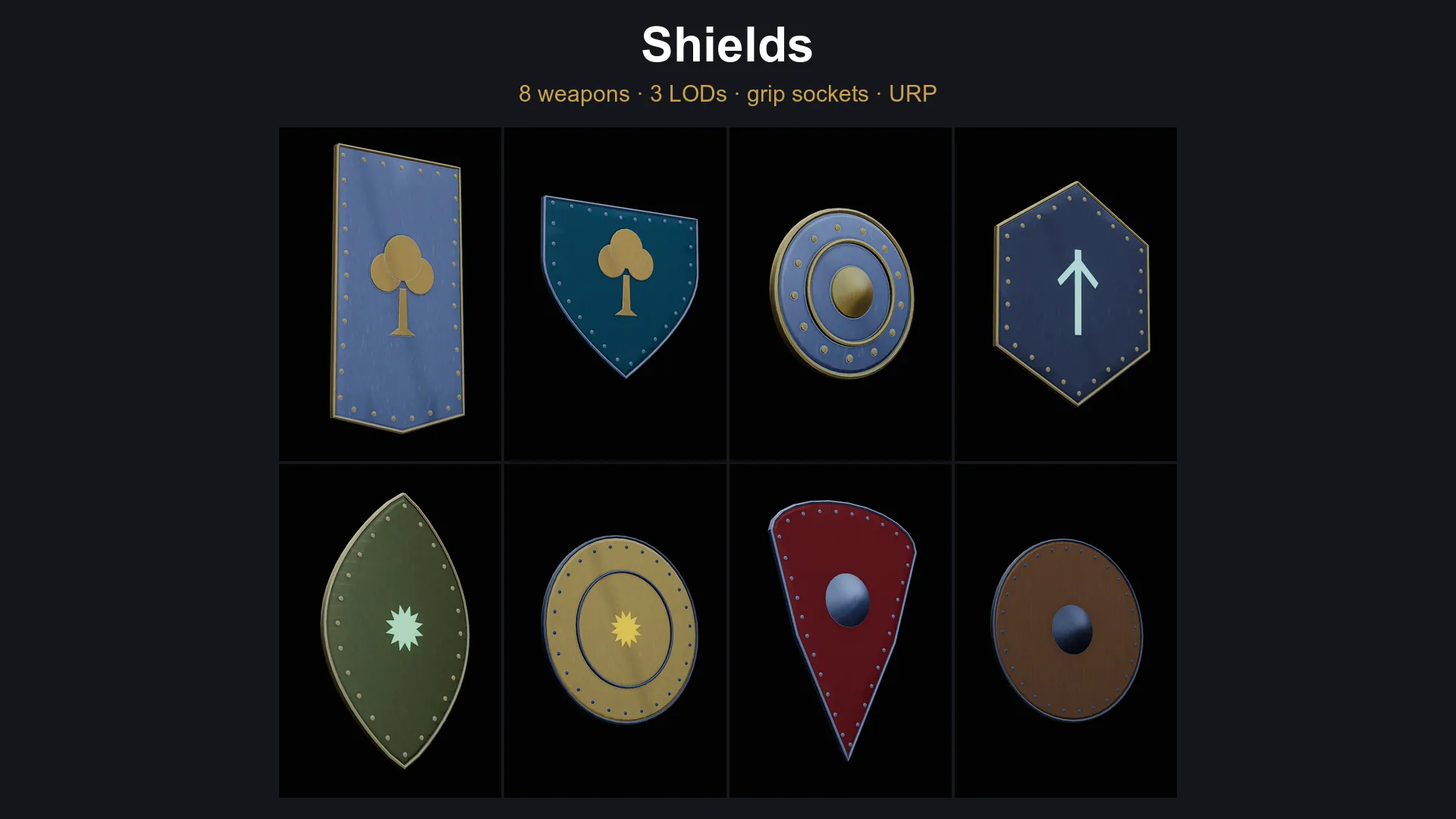 RPG Weapons: Shields