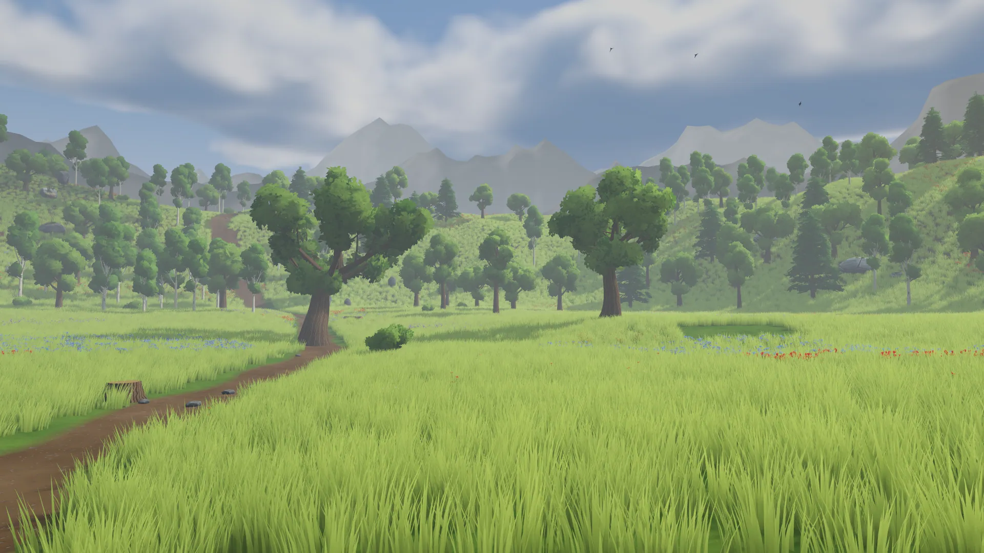 Stylized Biomes: Temperate