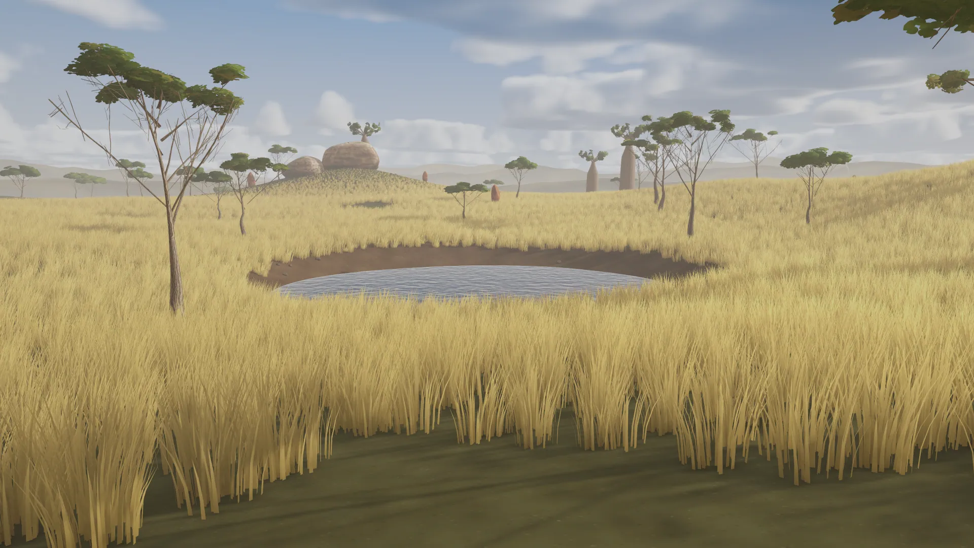 Stylized Biomes: Savanna